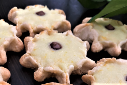 Crostatine di ricotta all'arancia