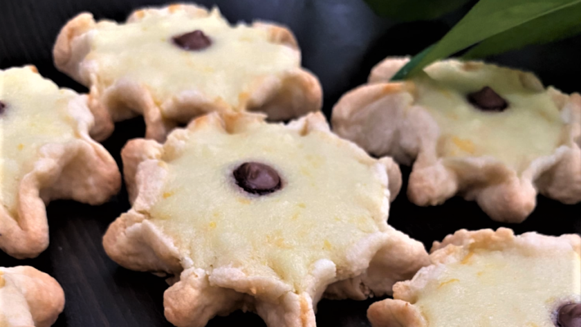Crostatine di ricotta all'arancia
