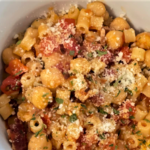 Pasta e Ceci con pancetta
