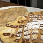 Pizza Fritta con Nutella