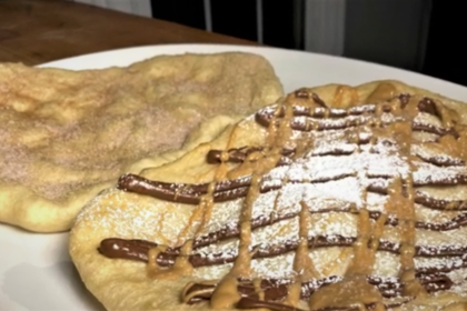 Pizza Fritta con Nutella
