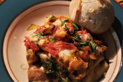 LASAGNE VEGETARIANE E CONCHIGLIE DI PHYLLO