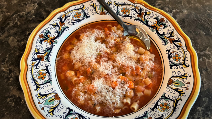 Zuppa di ceci italiana (Pasta e Ceci)