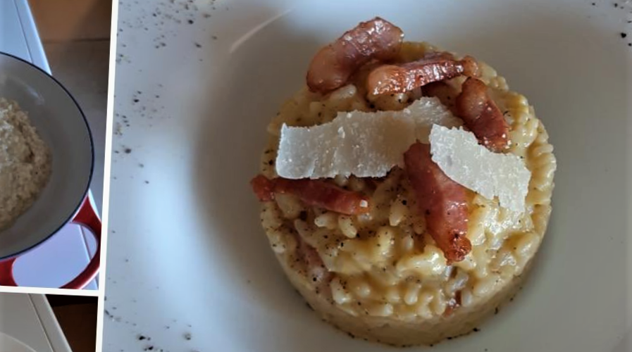Risotto alla Carbonara