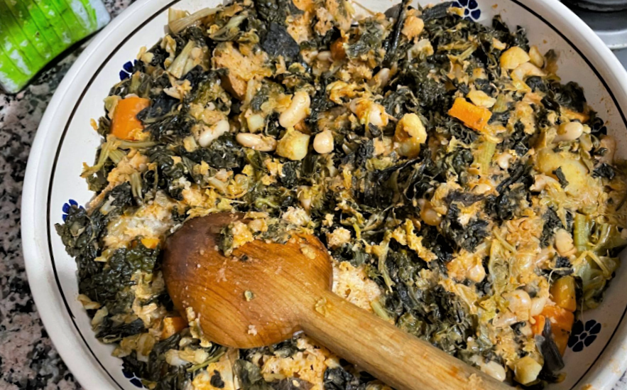 RIBOLLITA zuppa tradizionale della campagna toscana
